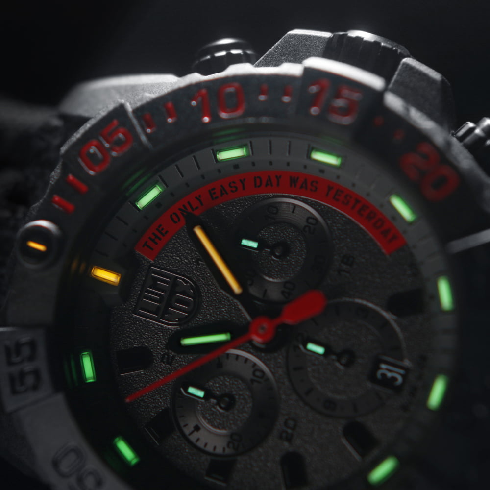 Reseña del reloj militar Luminox Navy Seal XS.3581.EY Chronograph