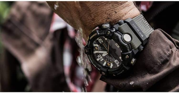 Casio G-Shock Mudmaster GG-B100-1A3ER en agua