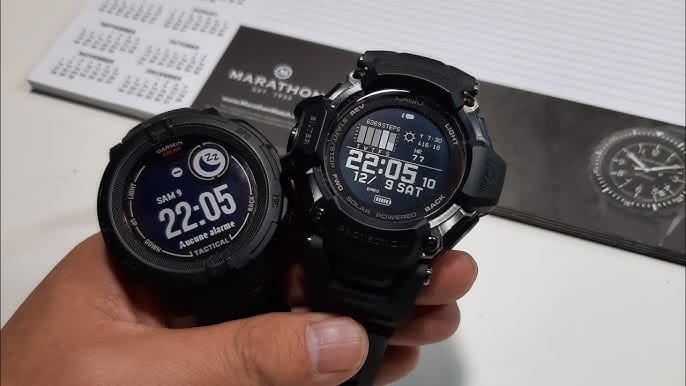 Garmin Instinct y Casio G-Shock Rangeman